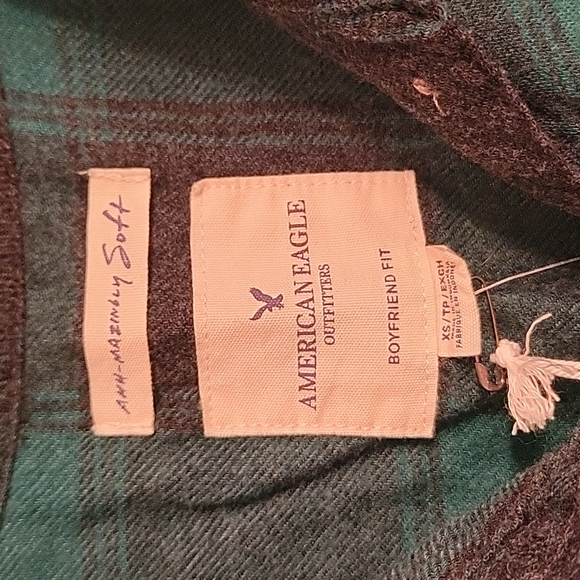 AMERICAN EAGLE OUTFITTERS FLANNEL - Picture 3 of 6